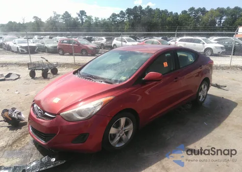 2013 Hyundai Elantra Gls from USA, damaged, VIN 5NPDH4AE4DH244822